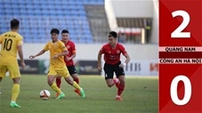 VIDEO bàn thắng Quảng Nam vs Công an Hà Nội: 2-0