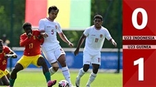 VIDEO bàn thắng U23 Indonesia vs U23 Guinea: 0-1