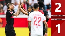 VIDEO bàn thắng Leverkusen vs Augsburg: 2-1