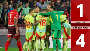 VIDEO bàn thắng Thụy Sỹ vs Tây Ban Nha: 1-4 (Vòng bảng Nations League 2024/25)