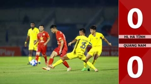 VIDEO bàn thắng HL Hà Tĩnh vs Quảng Nam: 0-0 (Vòng 4 V.League 2024/25)