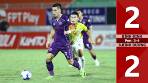 VIDEO bàn thắng Bình Định vs B.Bình Dương: 2-2, pen: 3-4 (Vòng loại Cúp Quốc gia 2024/25)