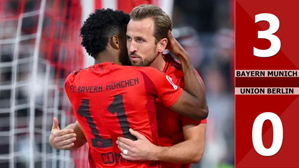 VIDEO bàn thắng Bayern Munich vs Union Berlin: 3-0 (Vòng 9 Bundesliga 2024/25)