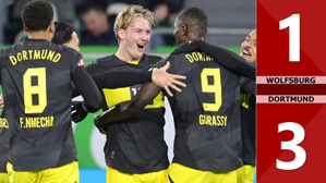 VIDEO bàn thắng Wolfsburg vs Dortmund: 1-3 (Vòng 15 Bundesliga 2024/25)