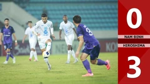 VIDEO bàn thắng Nam Định vs Sanfrecce Hiroshima: 0-3 ( Vòng play-off AFC Champions League Two 2024/25)