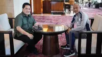 Erick Thohir Temui Nova Arianto di Tengah Kiprah Timnas Indonesia U-17 di Piala Kemerdekaan 2025, Singgung Piala Dunia U-17 2025
