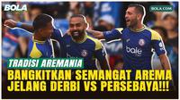 Tradisi Aremania, Bangkitkan Semangat Arema Sebelum Hadapi Persebaya dalam Derbi Jatim!